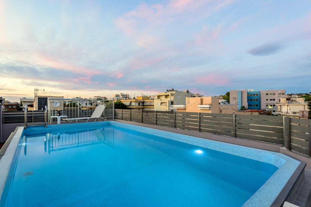 Luxury Villa In City Center With Rooftop Swimming Pool Ханя Екстериор снимка